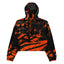 Urban Women’s Orange Black Cropped Windbreaker