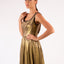Cocktail Gold Coated Dress