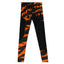 Urban Orange Black Men's Leggings