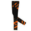 Urban Orange Black Men's Leggings