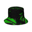Urban Green Black Reversible Unissex Bucket Hat
