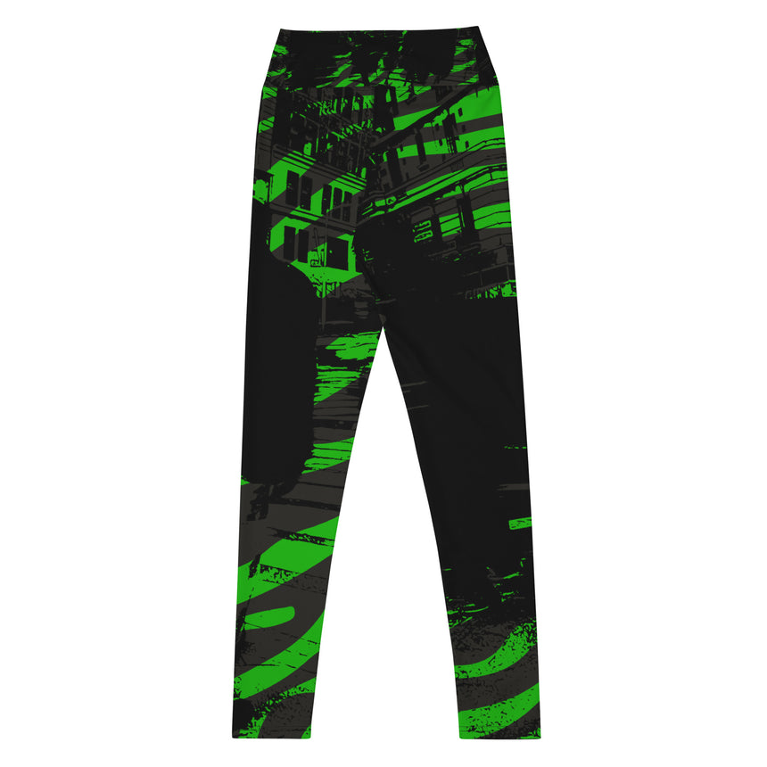 Urban Women's Green Black Leggings