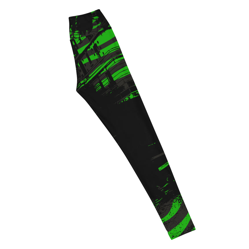 Urban Women's Green Black Leggings