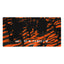 Urban Orange Black Gaming Mouse Pad