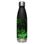 Urban Stainless Steel Green Black Water Bottle