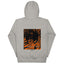 Urban Orange Black Graphic Unisex Hoodie Sweater