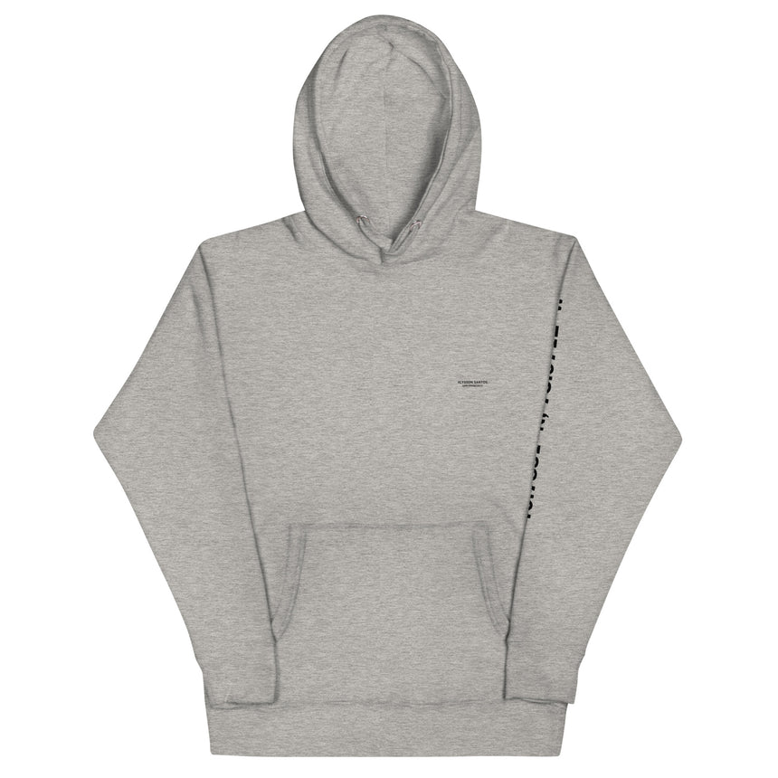 Urban Black Graphic Unisex Hoodie Sweater